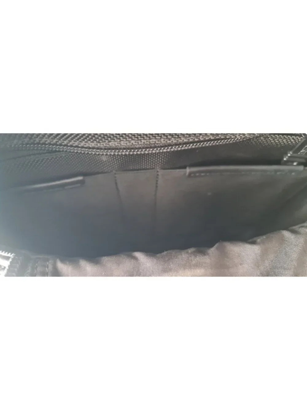 Tumi Alpha 2 Expandable Organizer Brief T-Pass Black FXT Ballistic Nylon 26145DH